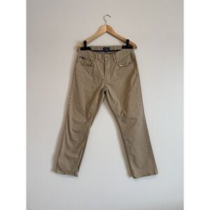 POLO RALPH LAUREN The Prospect Straight Chino Khaki Pants Size 32/30 Cotton